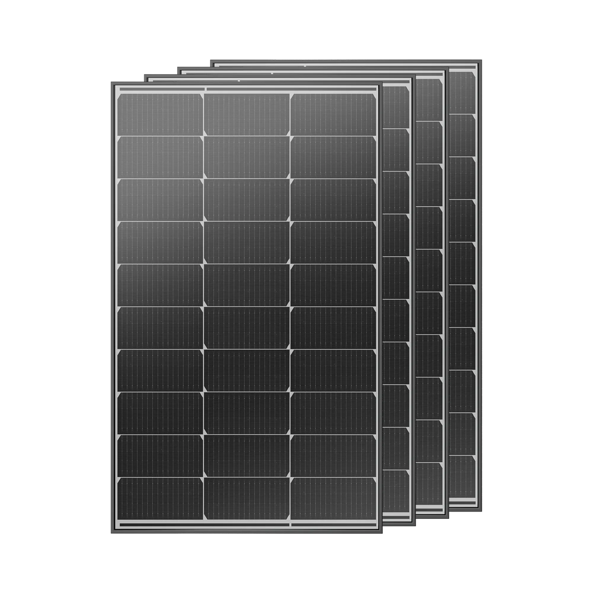100w N-type solar panels 4pcs