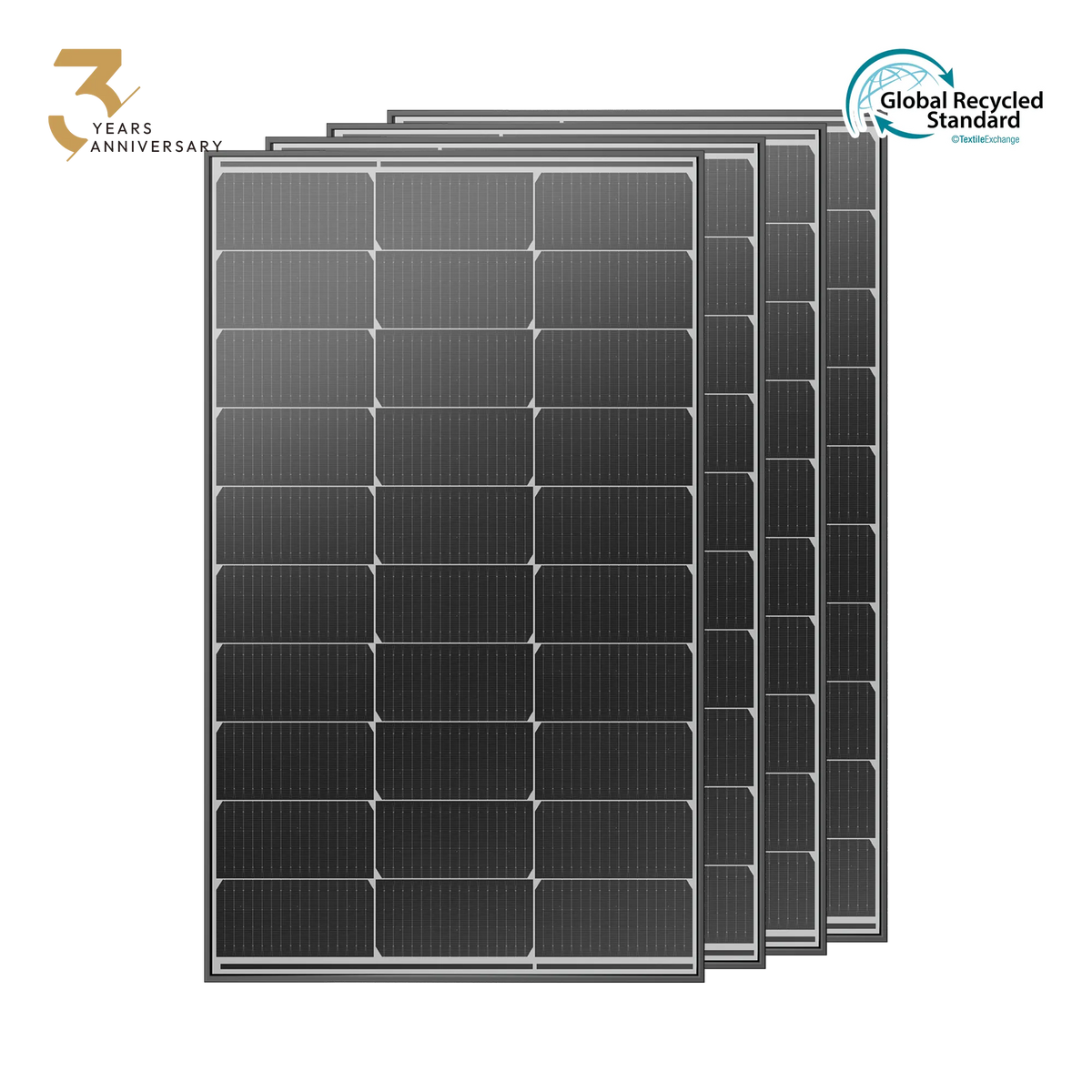 100w N-type solar panels 4pcs