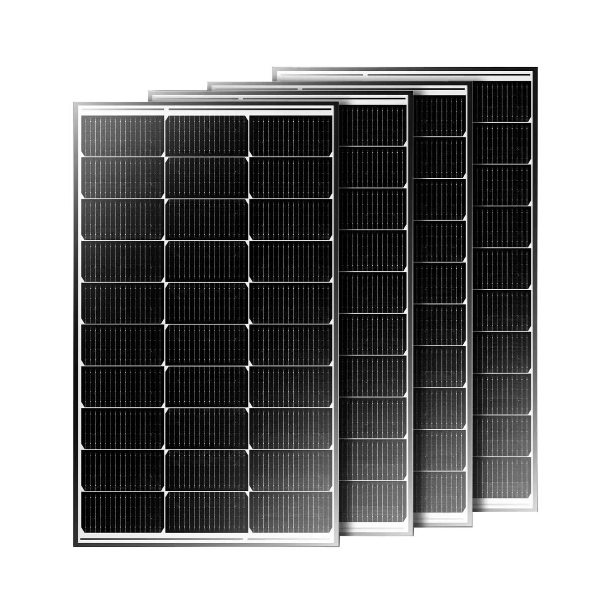 100w N-type solar panels 4pcs