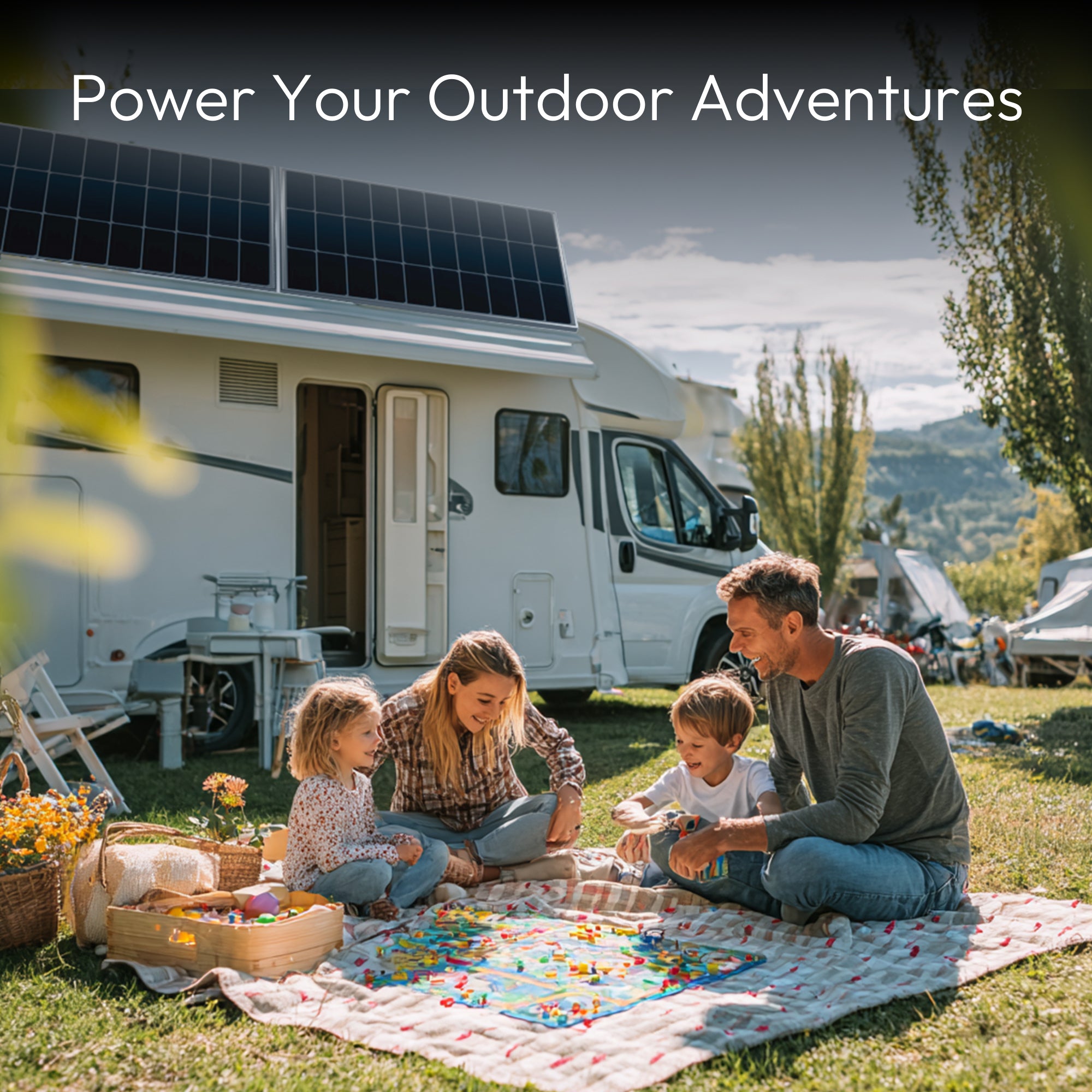 100W N-Type Solar Panels 2PCS