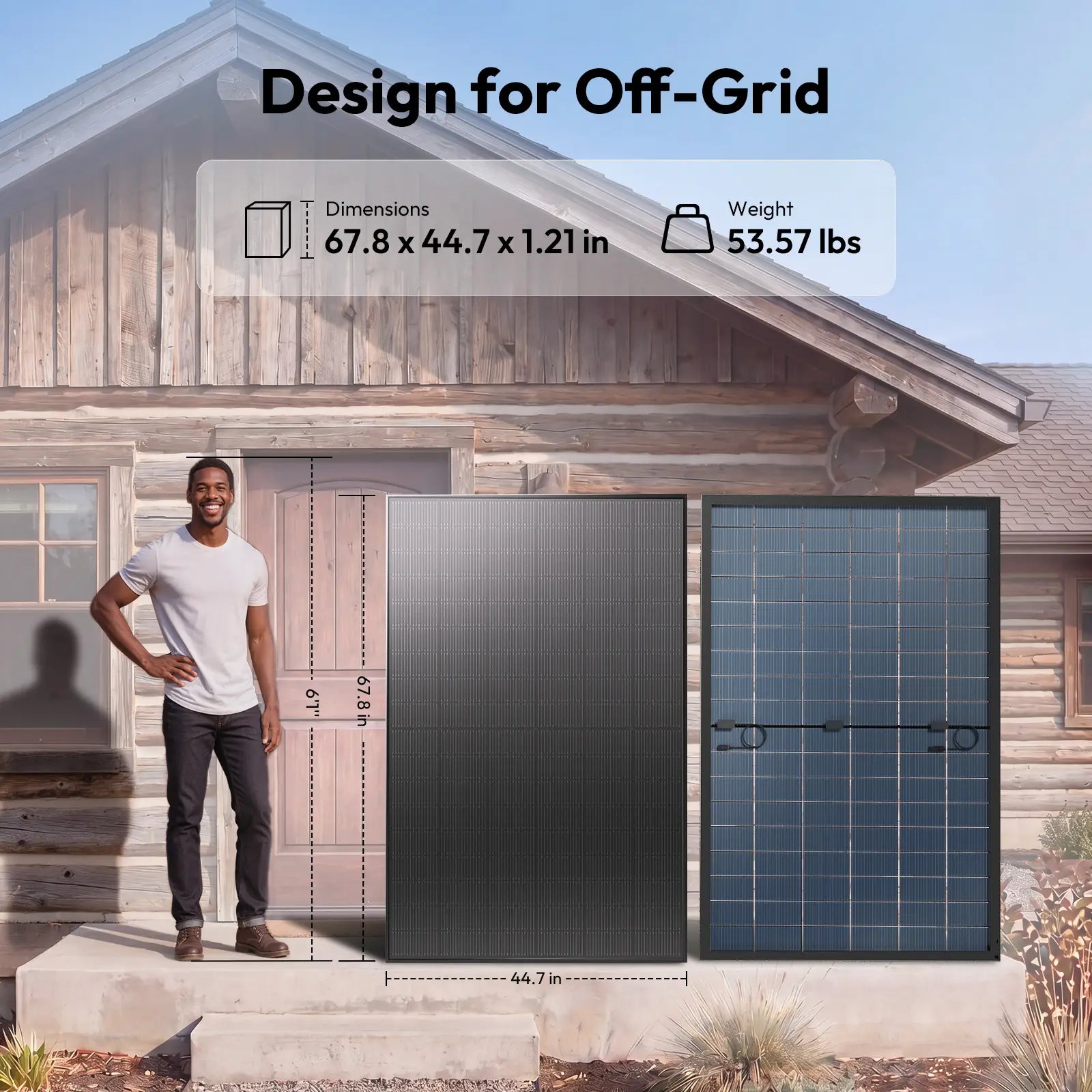 jjn 425w solar panels
