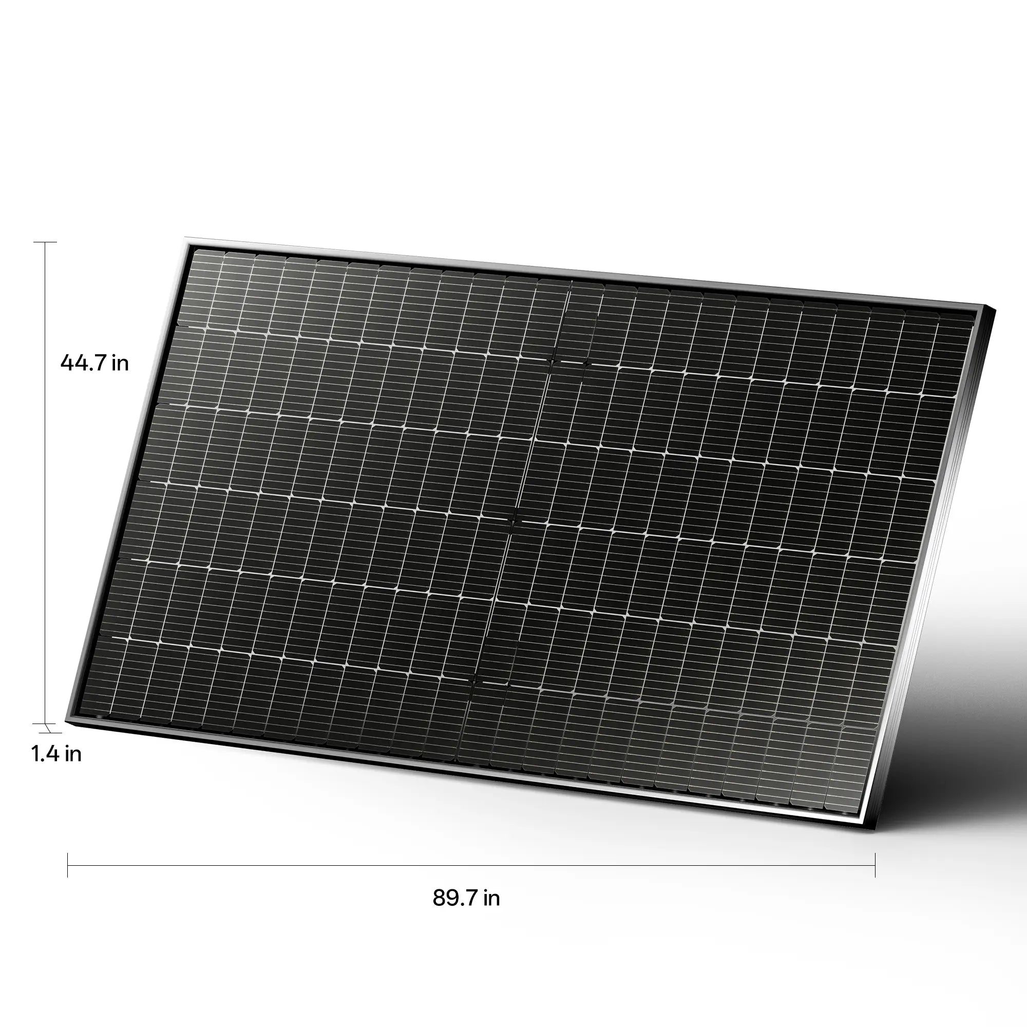 550w solar panels size perc