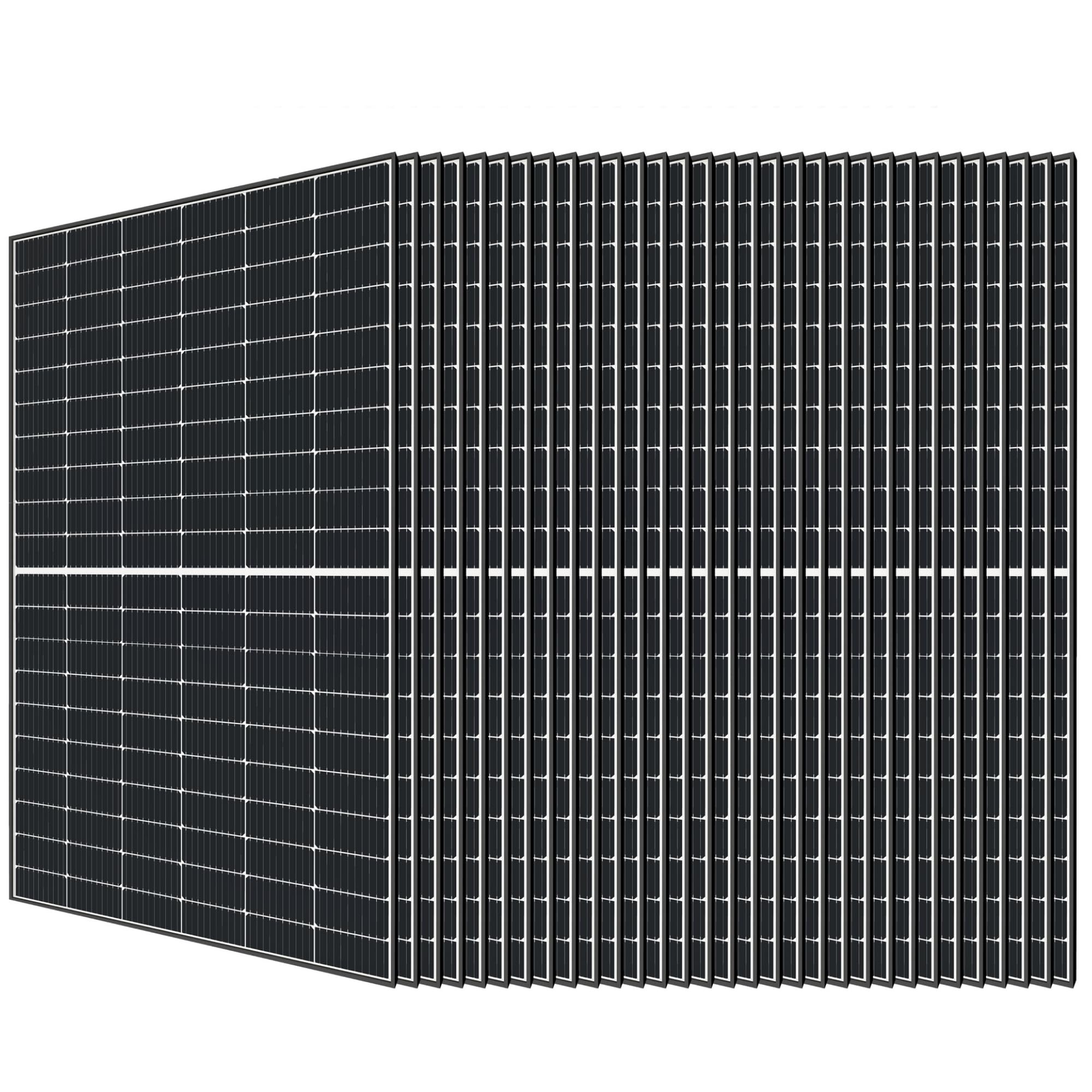 365W Bifacial Solar Panels 31PCS