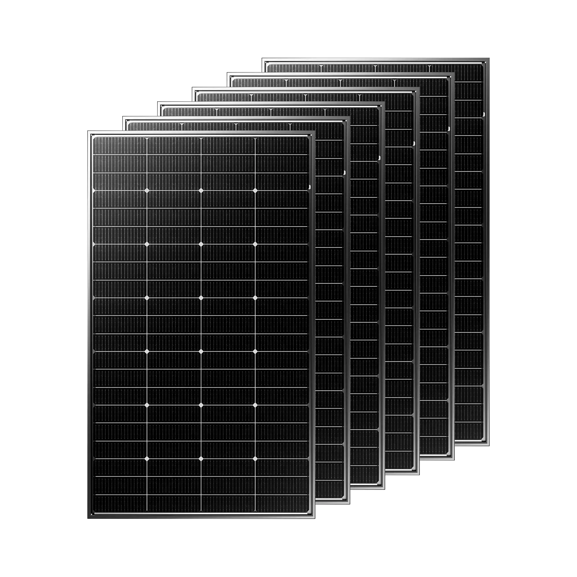 200w solar panels 6pcs