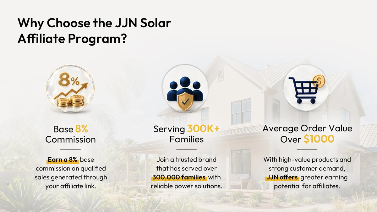 the reason to choose jjn affiliate program