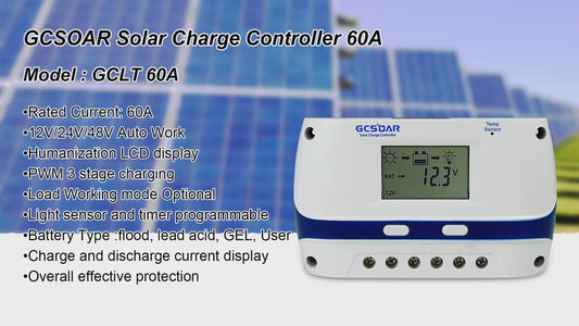 how to install and set the solar charge controller