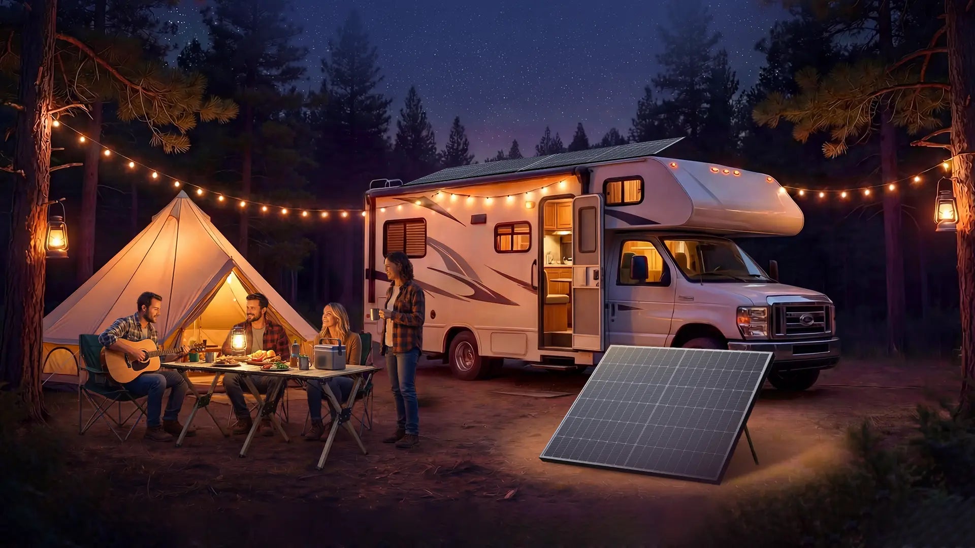 Tailgating Solar Setup: Power BBQ Gear, Fridge, TV, and Game-Day Essentials
