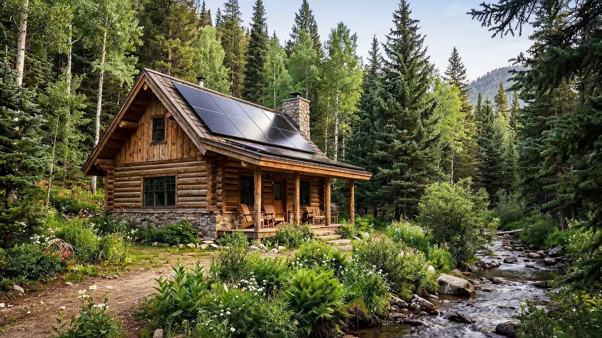 Off-Grid Solar for a Forest Cabin: Powering Lights, Cooking, and Everyday Essentials
