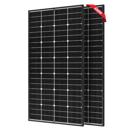 12V 200 Watt Bifacial  Solar Panel 16BB Mono High Efficiency Solar Panel