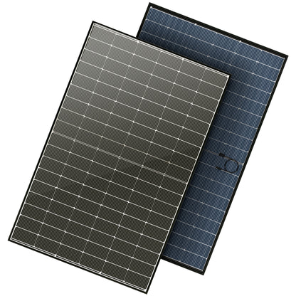 [New Arrival] 400 Watt Bifacial  Solar Panel 16BB N Type Solar Panels 12V  Mono High Efficiency Solar Panels