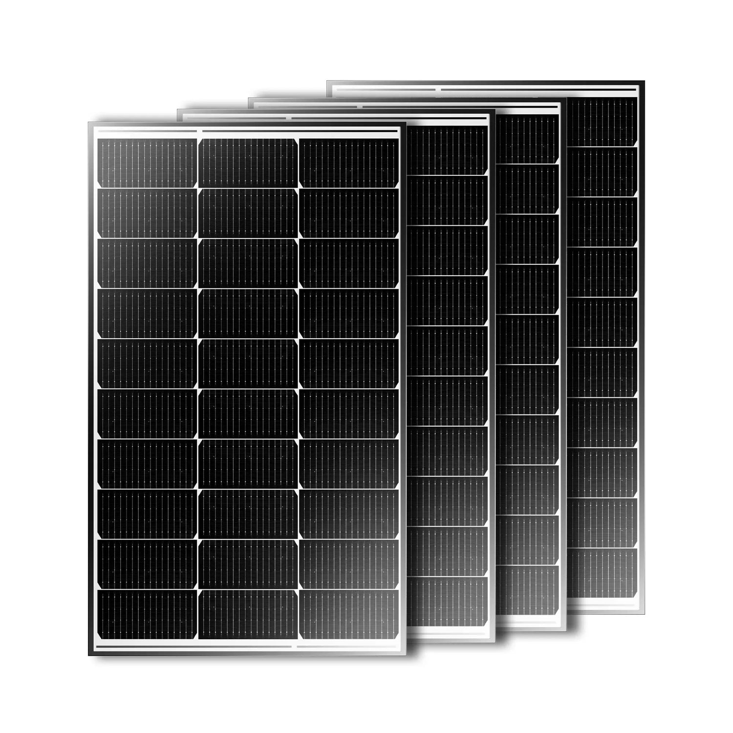 100W N-Type Solar Panels 4PCS