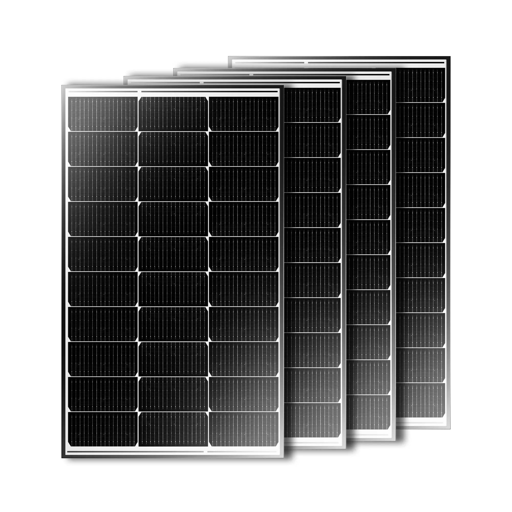 100W N-Type Solar Panels 4PCS