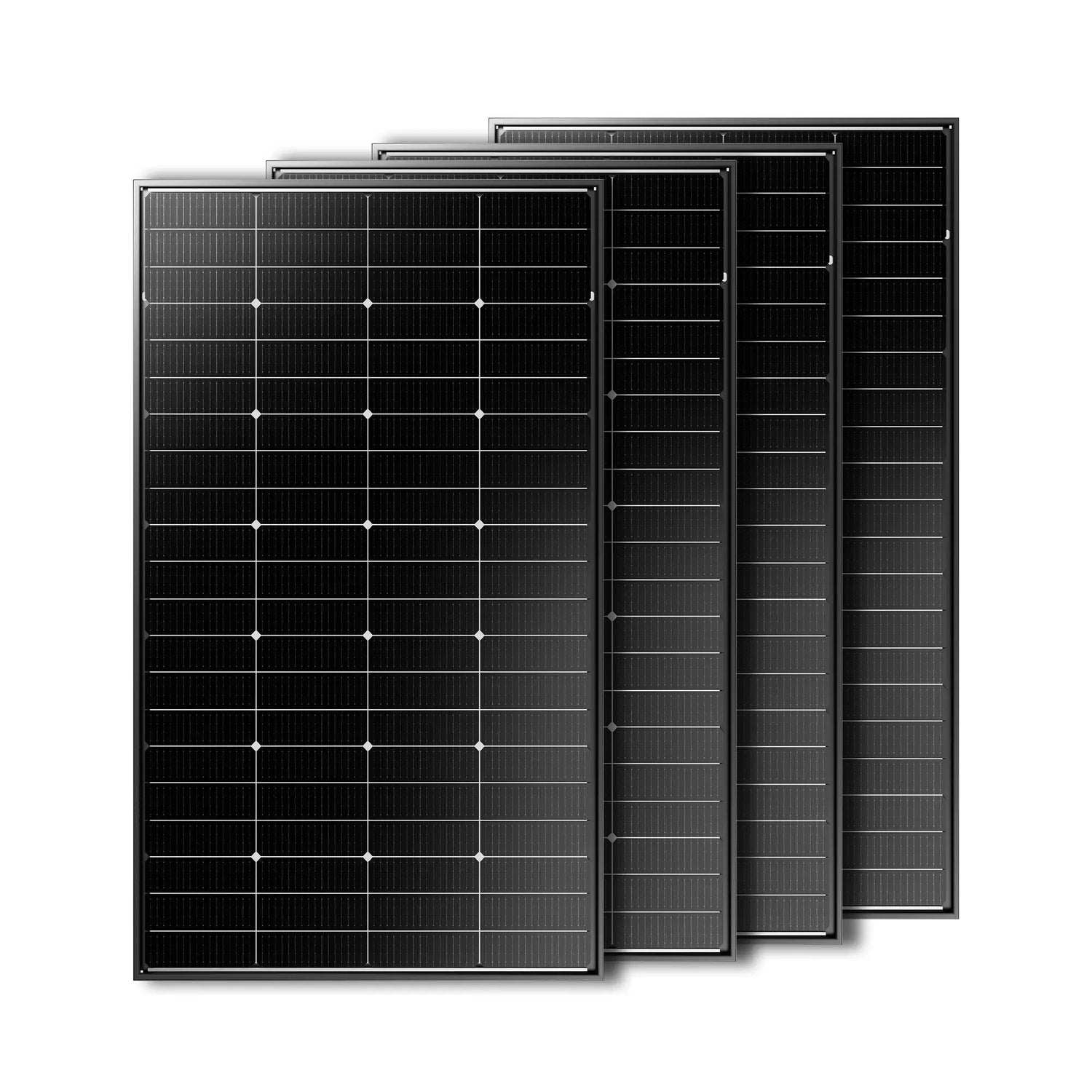 200W Bifacial Solar Panels 4PCS
