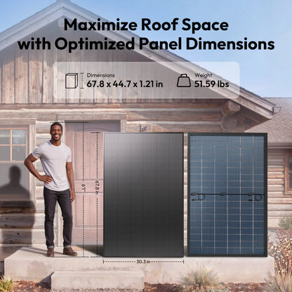 jjn 425w solar panels