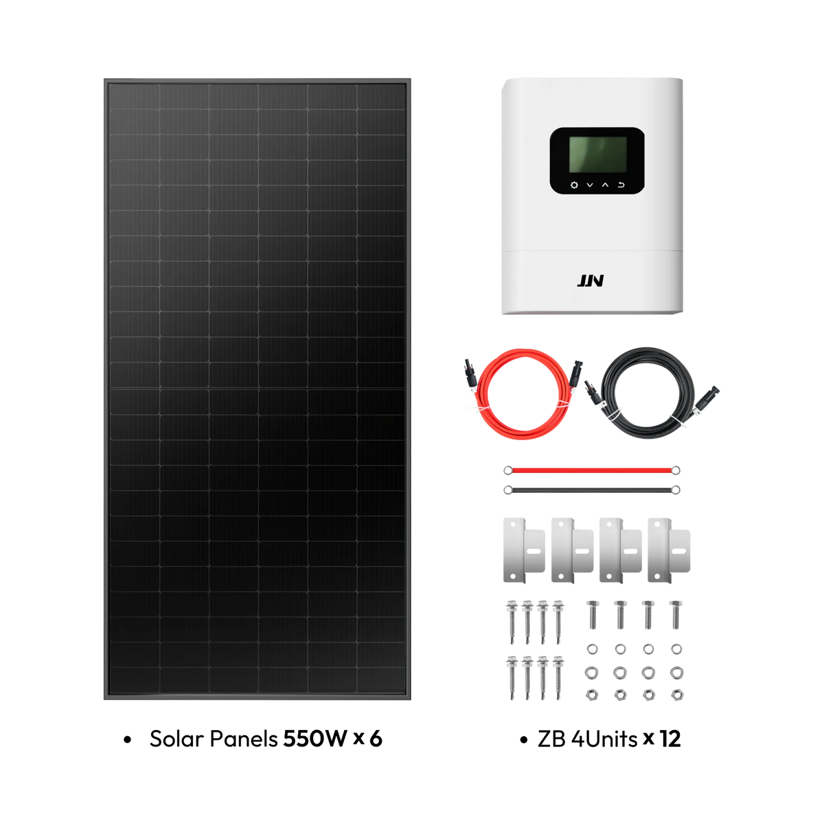 jjn solar kits 3.3kw for cabin