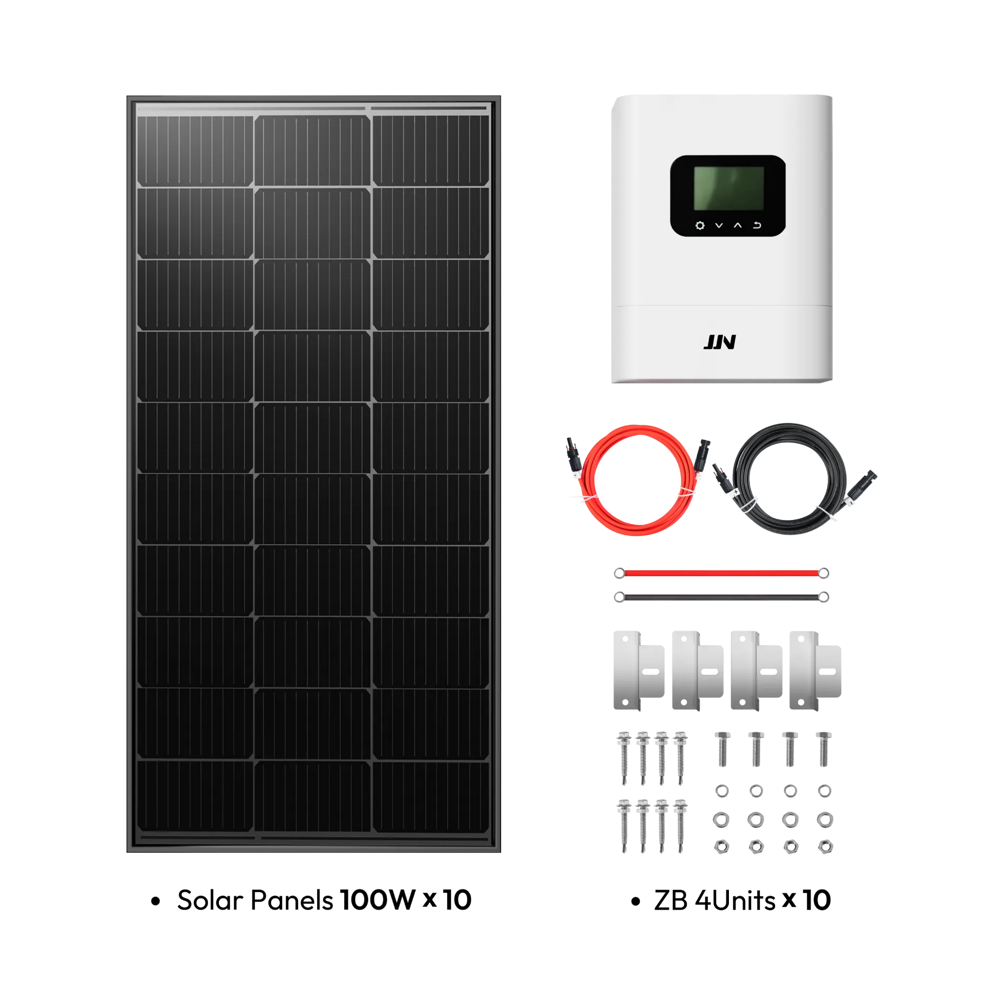 Adventure 1kW Solar Kit for Travel Trailers & Family Camping – JJNSOLAR
