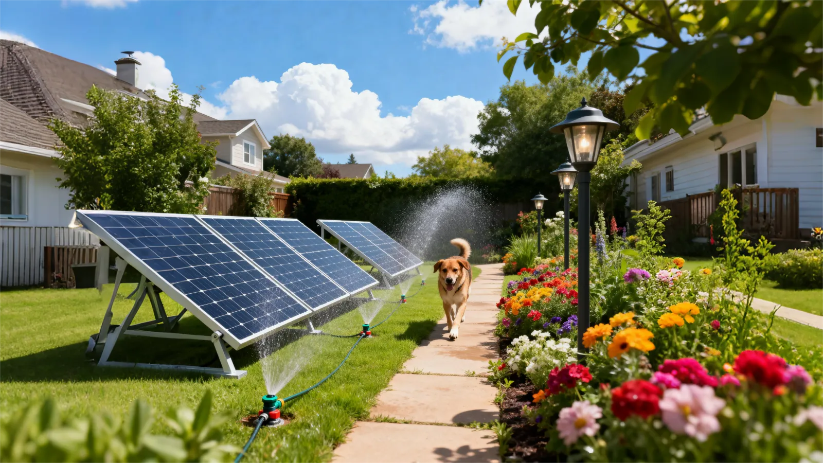 solar solutions for garden jjn solar panels 