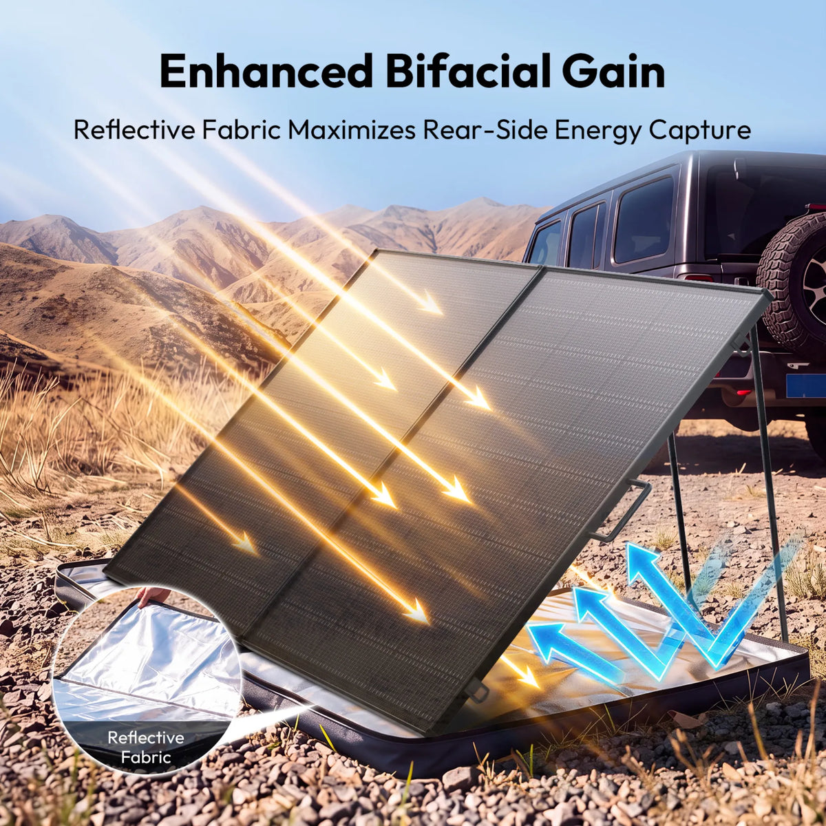 200W Portable Solar Panel