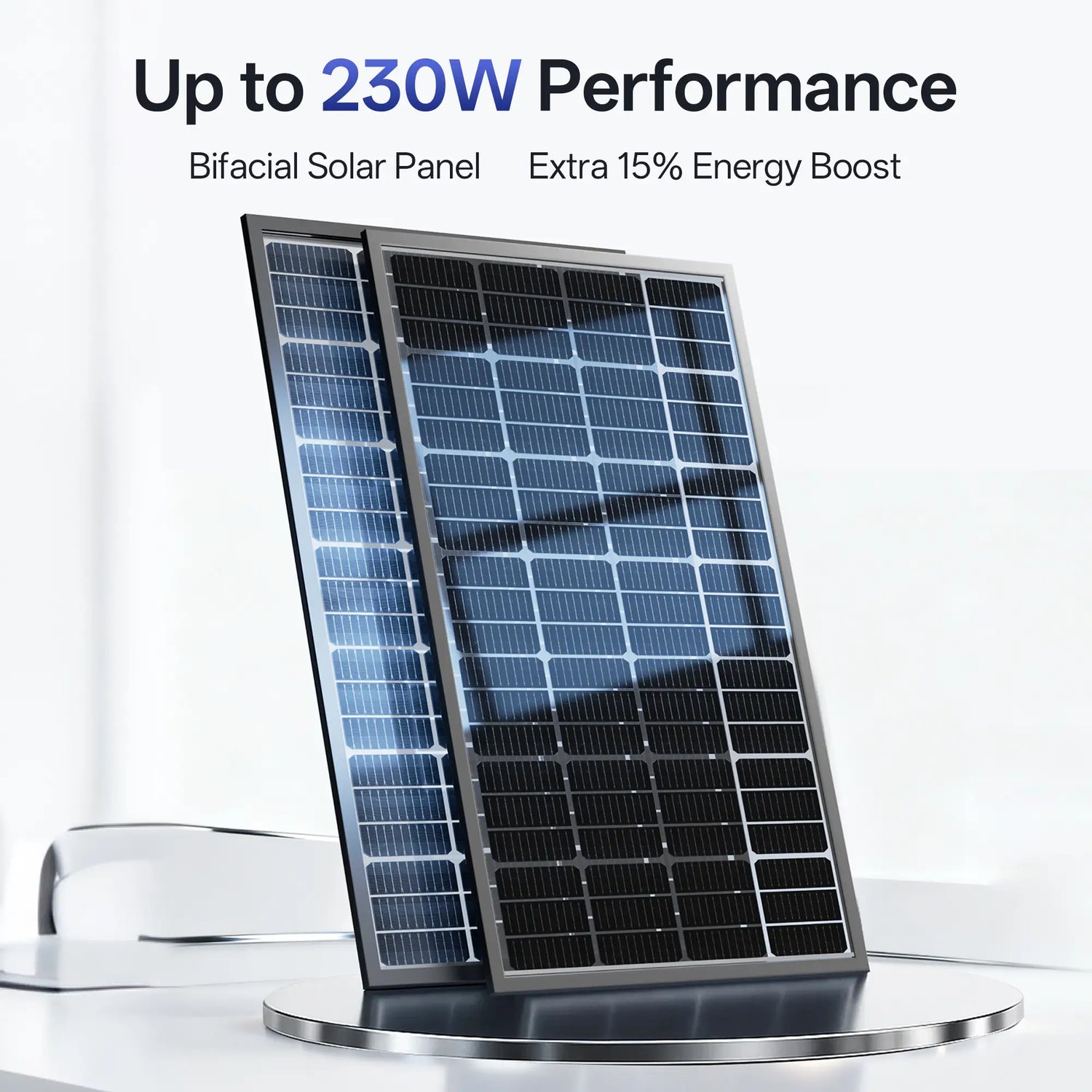 200W N-type Bifacial Solar Panel