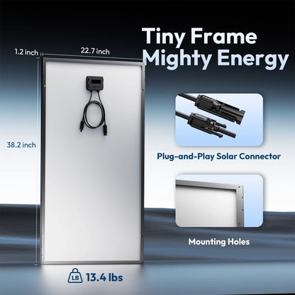 100W Monocrystalline Solar Panel