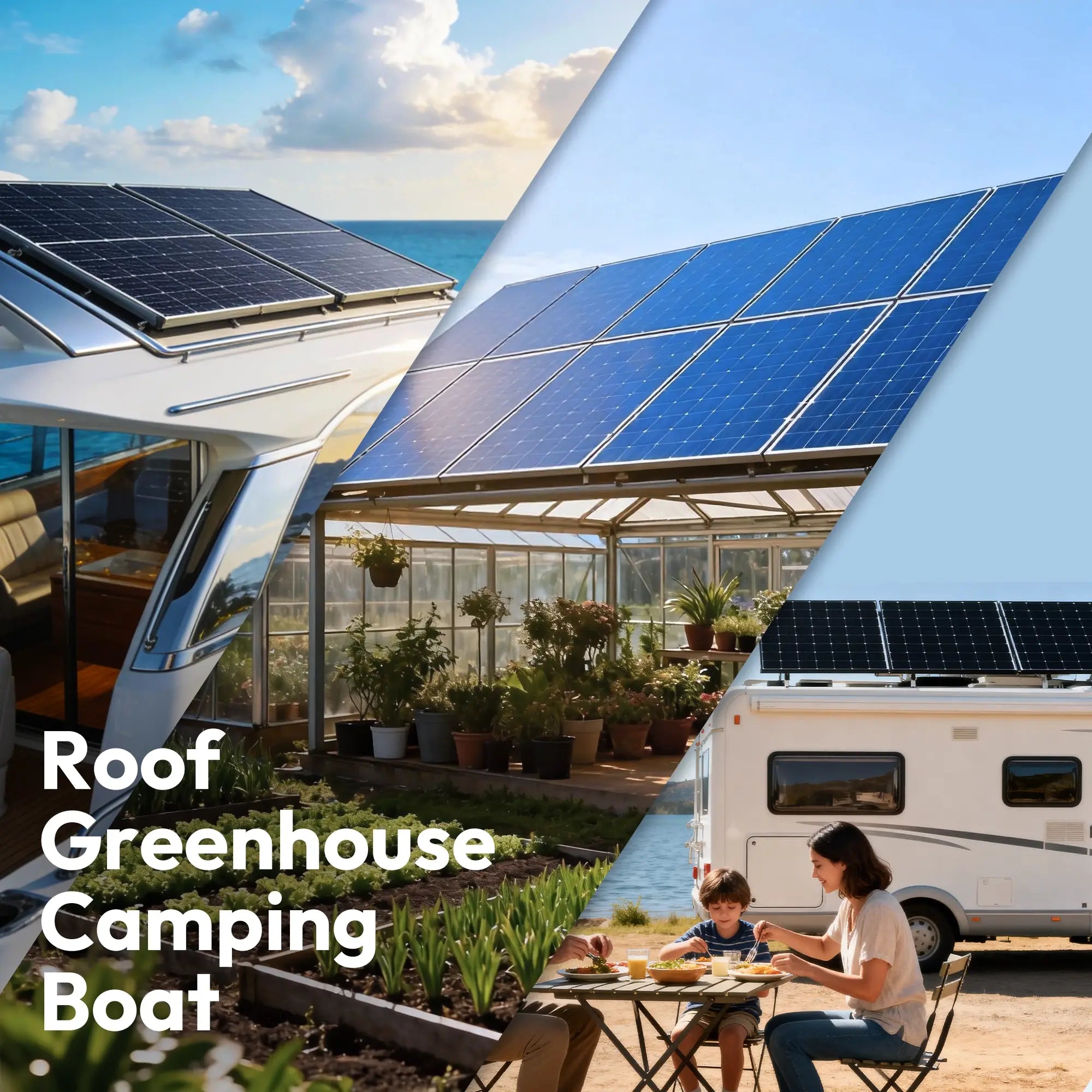 solar panels for roof RVs jjn solar