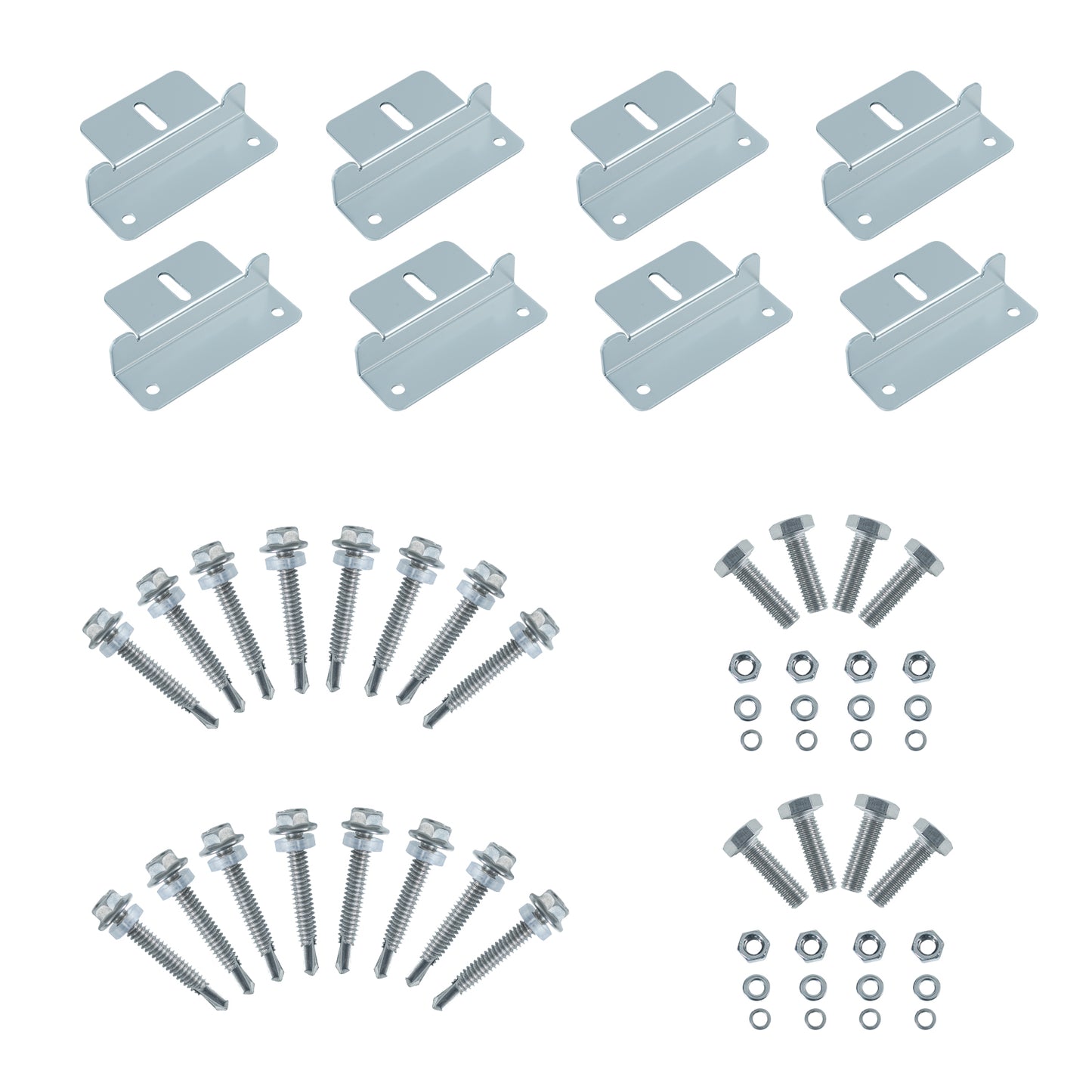 4 Units Solar Panel Mounting Brackets Z Bracketsrackets