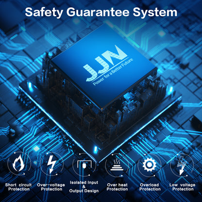 JJN Power Inverter, 1100 Watt Modified Sine Wave Inverter