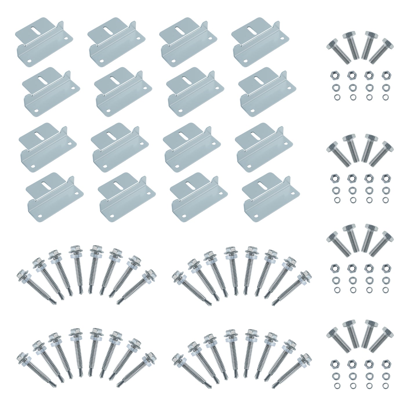 4 Units Solar Panel Mounting Brackets Z Bracketsrackets